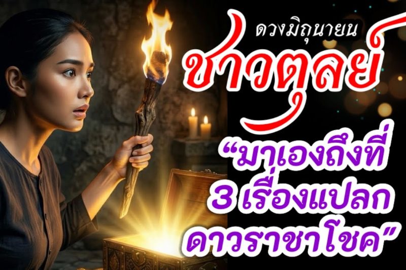 ราศีตุลย์ เรื่องแปลกราชาโชค
