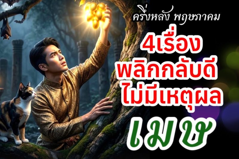 ราศีเมษ พลิกดี ไม่มีเหตุผล ครึ่งหลังพฤษภาคม