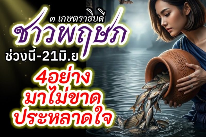 ราศีพฤษภ 4อย่างจะมีไม่ขาด