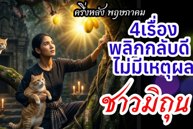 ราศีมิถุน ดวงพลิกกลับครึ่งหลัง พฤษภาคม