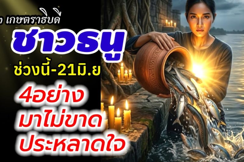 ราศีธนู มาไม่ขาด ดาว๓ เป็นเกษตราธิบดี