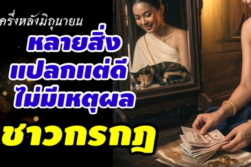 ราศีกรกฎ แปลกแต่ดี ครึ่งเดือนหลัง มิถุนา