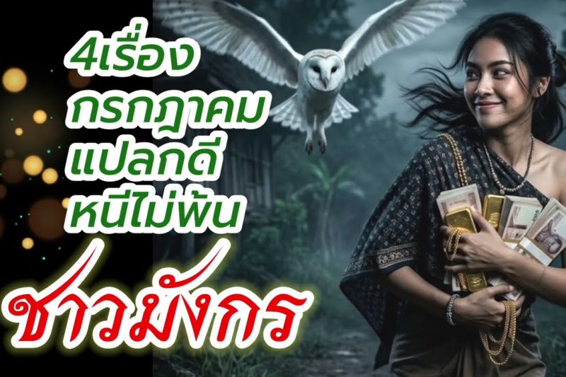ราศีมังกร กรกฎาคม แปลกดีหนีไม่พ้น