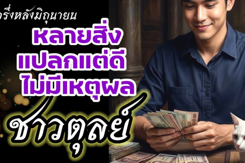 ราศีตุลย์ แปลกแต่ดี ครึ่งหลังมิถุนา