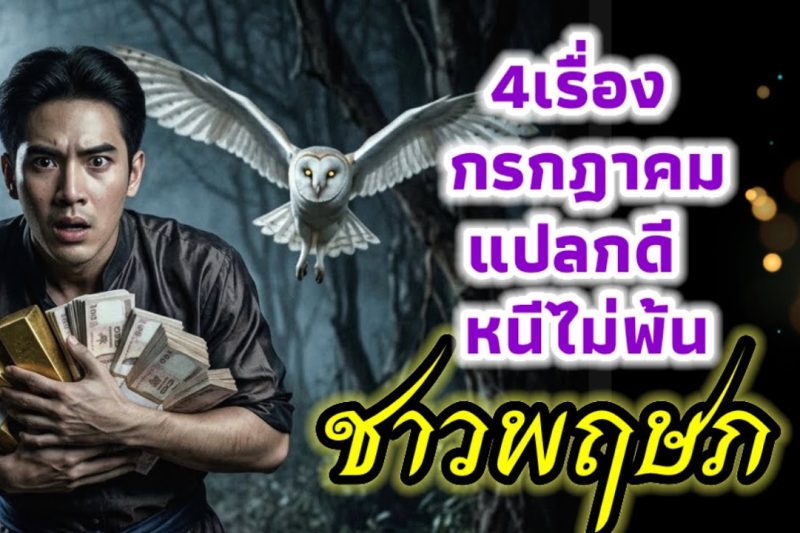 ราศีพฤษภ หนีไม่พ้น 4อย่าง กรกฎาคม