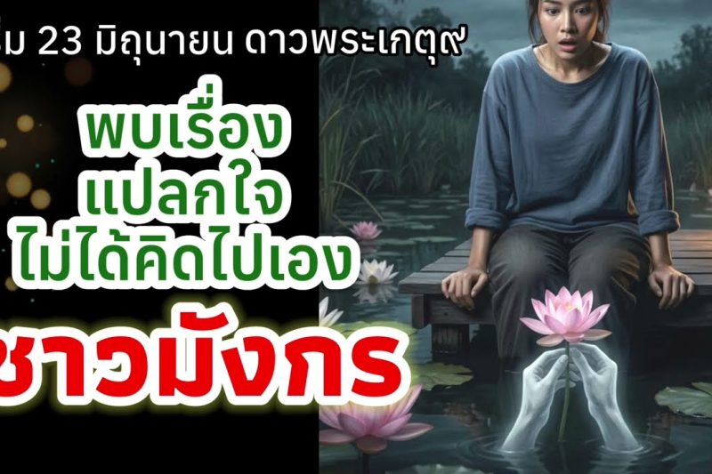 ราศีมังกร ไม่ได้คิดไปเอง ดาวพระเกตุ