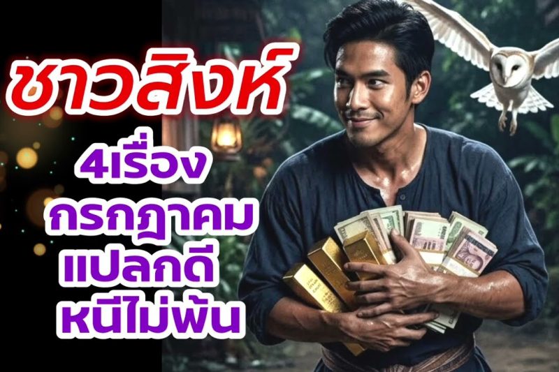 ราศีสิงห์ กรกฎาคม แปลกดีหนีไม่พ้น