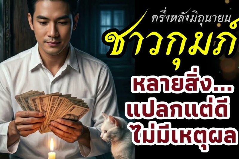 ราศีกุมภ์ แปลกแต่ดี ไม่มีสาเหตุ