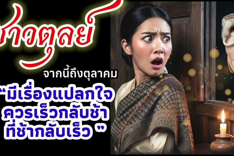 ♎ ราศีตุลย์ 🌙 เรื่องที่ควรเร็ว…กลับช้า น่าแปลกใจ!