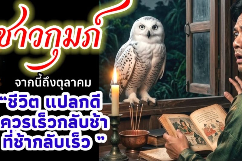 ♒ราศีกุมภ์ เรื่องแปลก ช่วงนี้ถึงตุลา