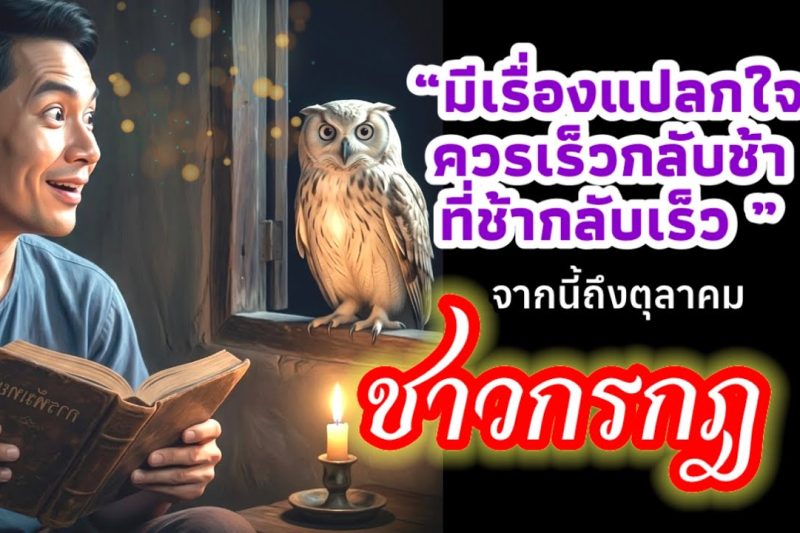 ราศีกรกฎ ♋ ที่ควรช้ากลับเร็ว ดาวโคจรผิดปกติ