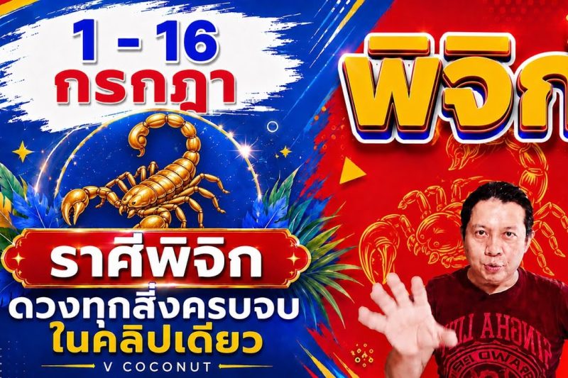 ทีมพิจิก♏ | ดวงดีๆ 1 – 16 กรกฎา 69 | ดวงทุกสิ่งครบจบ ในคลิปเดียว✌️