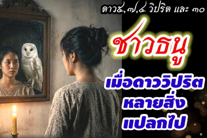 ราศีธนู♐ แปลกไปหลายสิ่ง… ดาววิปริต
