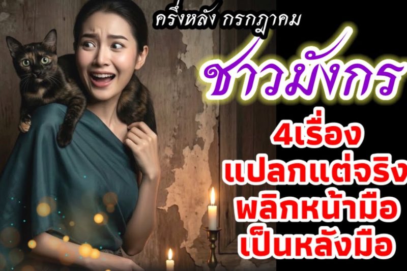 ราศีมังกร♑ พลิกหน้ามือเป็นหลังมือ! ดวงชะตาเปลี่ยนครั้งใหญ่