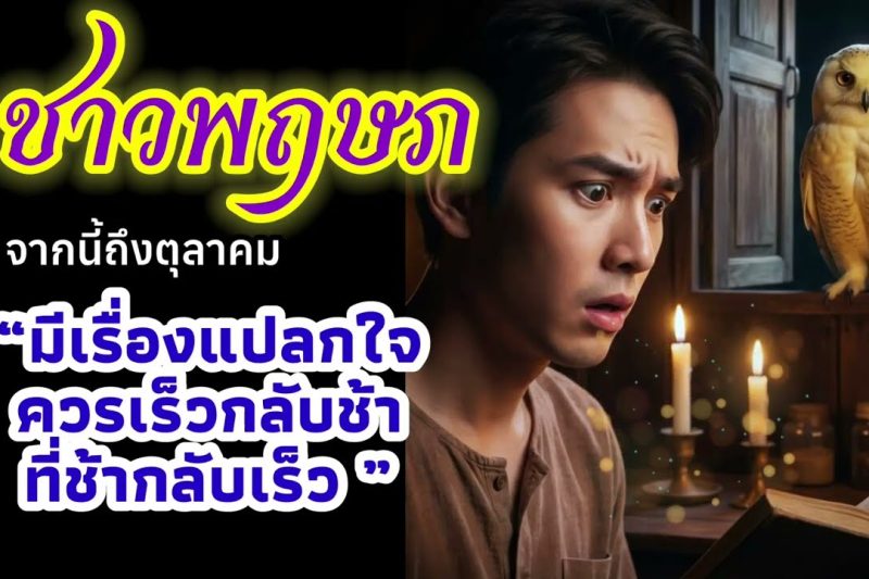 ♉ ราศีพฤษภ เรื่องแปลกใจ! เรื่องที่ควรเร็วกลับช้า ที่ช้ากลับเร็ว