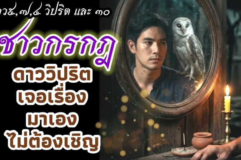 ราศีกรกฎ♋​ ​ดาววิปริต มาเองไม่ต้องเชิญ