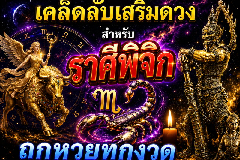 ♏ ราศีพิจิก นี้คือ ‼️เคล็ดลับการเสริมดวง​​ ที่จะทำให้ดวงชะตาพรุ่งแรงมีเกณฑ์ถูกรางวัลที่ 1 🎉🎉🎉