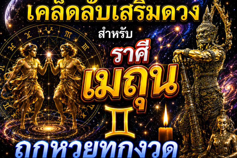 ♊ ราศีเมถุน นี้คือ ‼️เคล็ดลับการเสริมดวง​​ ที่จะทำให้ดวงชะตาพรุ่งแรงมีเกณฑ์ถูกรางวัลที่ 1 🎉🎉🎉