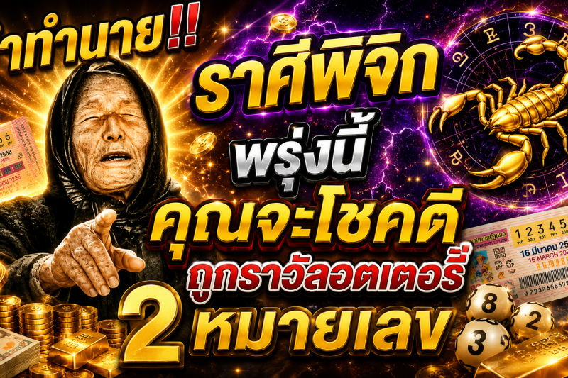คำทำนาย‼️ราศีพิจิก♏ พรุ่งนี้ คุณจะโชคดีถูกลอตเตอรี่ 2 หมายเลข