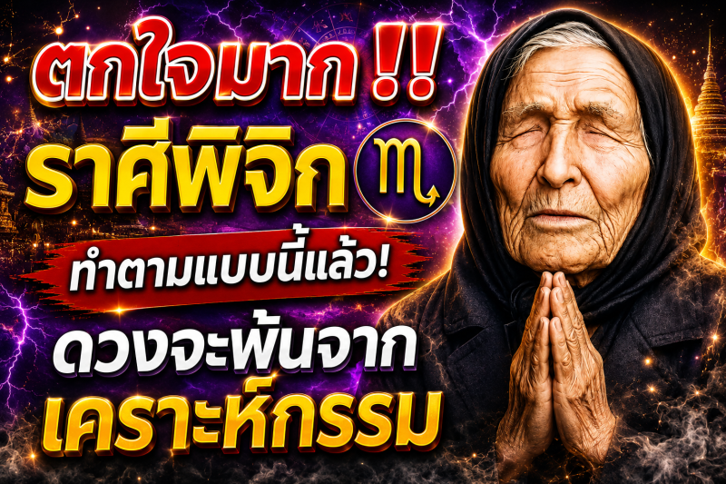 ตกใจมาก‼️ ราศีพิจิก♏ ทำตามแบบนี้แล้ว! ดวงจะพ้นจากเคราะห์กรรม