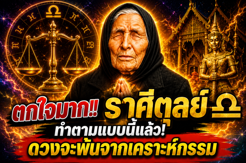 ตกใจมาก‼️ ราศีตุลย์♎ ทำตามแบบนี้แล้ว! ดวงจะพ้นจากเคราะห์กรรม