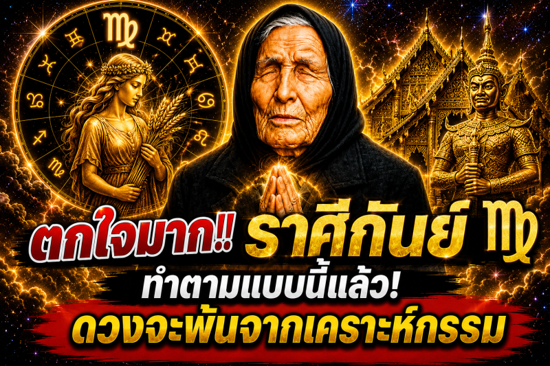 ตกใจมาก‼️ ราศีกันย์♍ ทำตามแบบนี้แล้ว! ดวงจะพ้นจากเคราะห์กรรม