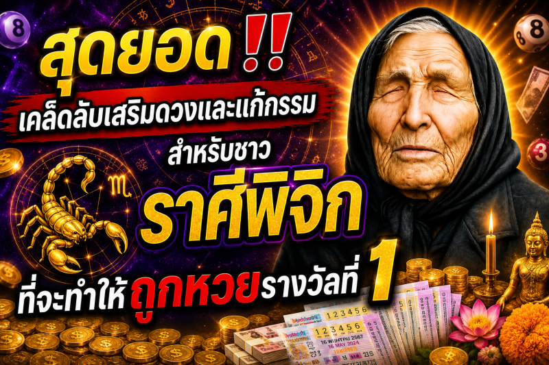 สุดยอด‼️เคล็ดลับเสริมดวงและแก้กรรม สำหรับชาว  ราศีพิจิก♏ ที่จะทำให้ถูกหวยรางวัลที่ 1