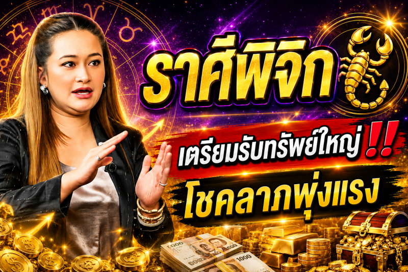 คำทำนาย‼️ราศีพิจิก♏ 28 ก.ค. – 2 ส.ค. 2569! อีกไม่กี่วันโชคของคุณจะเพิ่มขึ้น และคุณจะโชคดีพอที่จะถูกลอตเตอรี่