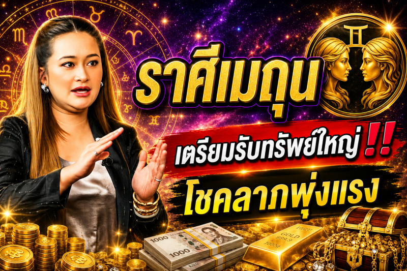 คำทำนาย‼️ราศีเมถุน♊ 28 ก.ค. – 2 ส.ค. 2569! อีกไม่กี่วันโชคของคุณจะเพิ่มขึ้น และคุณจะโชคดีพอที่จะถูกลอตเตอรี่