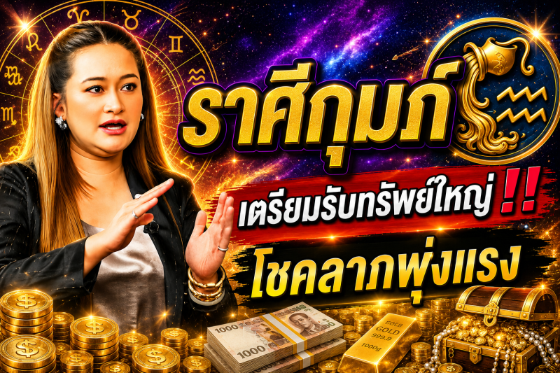 คำทำนาย‼️ราศีกุมภ์♒ 28 ก.ค. – 2 ส.ค. 2569! อีกไม่กี่วันโชคของคุณจะเพิ่มขึ้น และคุณจะโชคดีพอที่จะถูกลอตเตอรี่
