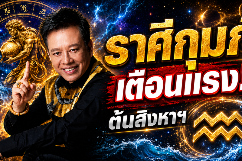 ห้ามพลาด‼️ ราศีกุมภ์♒ หมอลักษณ์ ฟันธง เผยช่วงเวลาที่ควรใช้ความรอบคอบ ต้นเดือนสิงหาคม 2569