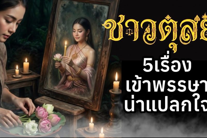 ♎ ราศีตุลย์ 5 เรื่องที่หลายคนเชื่อว่าอาจเกิดขึ้นในช่วงเข้าพรรษา 2569