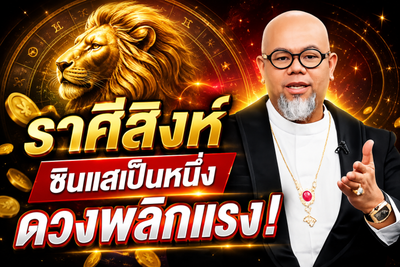 แม่นจนขนลุก‼️ราศีสิงห์♌ ซินแสเป็นหนึ่ง ชี้ชัด! 2–18 สิงหาคม 2569 ดวงพลิกครั้งใหญ่ เตรียมรับโชค