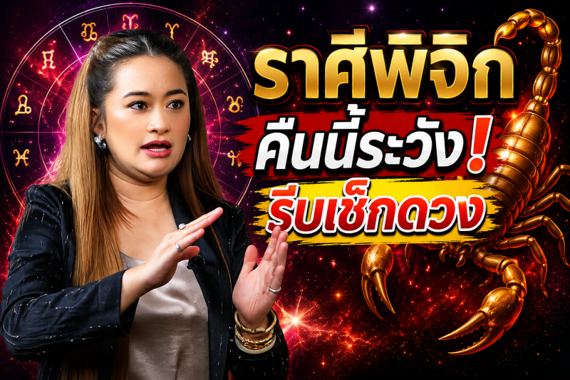 ฟังเลยตอนนี้‼️ ราศีพิจิก♏ หมอปลาย พรายกระซิบ มีการคาดการณ์ว่า ! คืนนี้อาจมีเหตุไม่คาดคิด รีบเช็กดวง