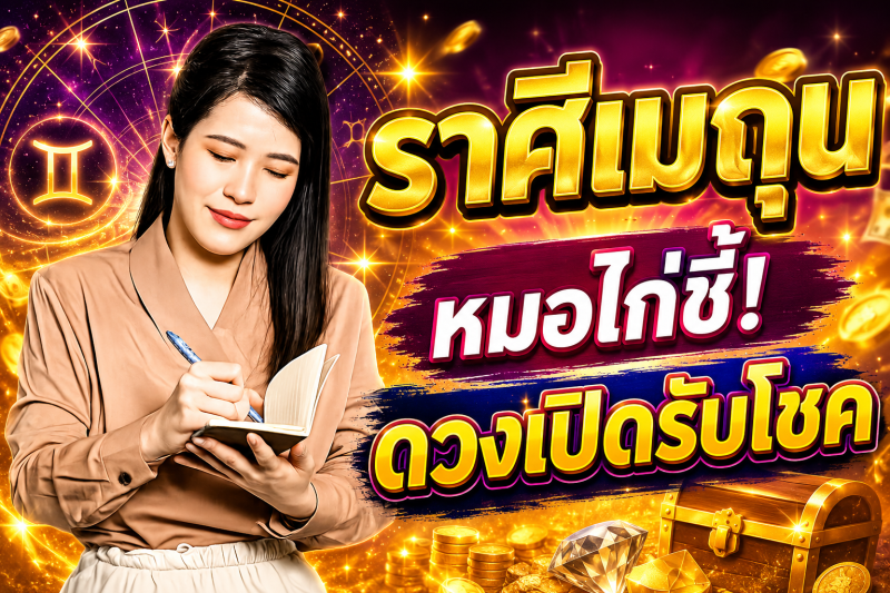 ข่าวดีมาแล้ว‼️ ราศีเมถุน♊ 7–16 สิงหาคม 2569 หมอไก่ชี้จังหวะดวงเปิด โชคกำลังมา