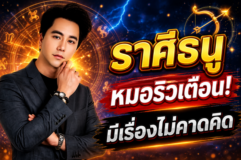 ด่วนที่สุด‼️ ราศีธนู♐ หมอริวเตือนแรง! เช้าวันพรุ่งนี้อาจมีเรื่องไม่คาดคิด รีบเช็กดวงก่อนสาย