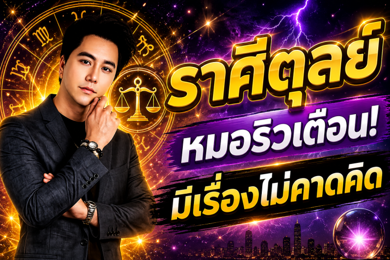 ด่วนที่สุด‼️ ราศีตุลย์♎ หมอริวเตือนแรง! เช้าวันพรุ่งนี้อาจมีเรื่องไม่คาดคิด รีบเช็กดวงก่อนสาย