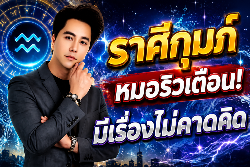 ด่วนที่สุด‼️ ราศีกุมภ์♒ หมอริวเตือนแรง! เช้าวันพรุ่งนี้อาจมีเรื่องไม่คาดคิด รีบเช็กดวงก่อนสาย