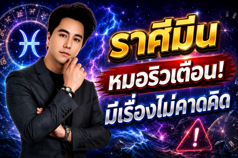 ด่วนที่สุด‼️ ราศีมีน♓ หมอริวเตือนแรง! เช้าวันพรุ่งนี้อาจมีเรื่องไม่คาดคิด รีบเช็กดวงก่อนสาย