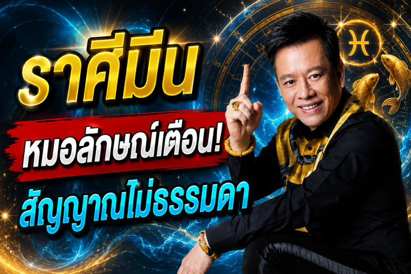 ขนลุกทั้งดวง‼️ราศีมีน♓ หมอลักษณ์ เรขานิเทศ เห็นสัญญาณไม่ธรรมดา อีก 7 วันอาจมีเรื่องสำคัญเข้ามา