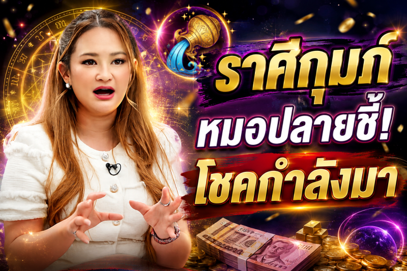 เตรียมรับโชค‼️ราศีกุมภ์♒ หมอปลาย พรายกระซิบ ชี้ต้นกันยายน 2569 จังหวะดีครั้งสำคัญกำลังมา