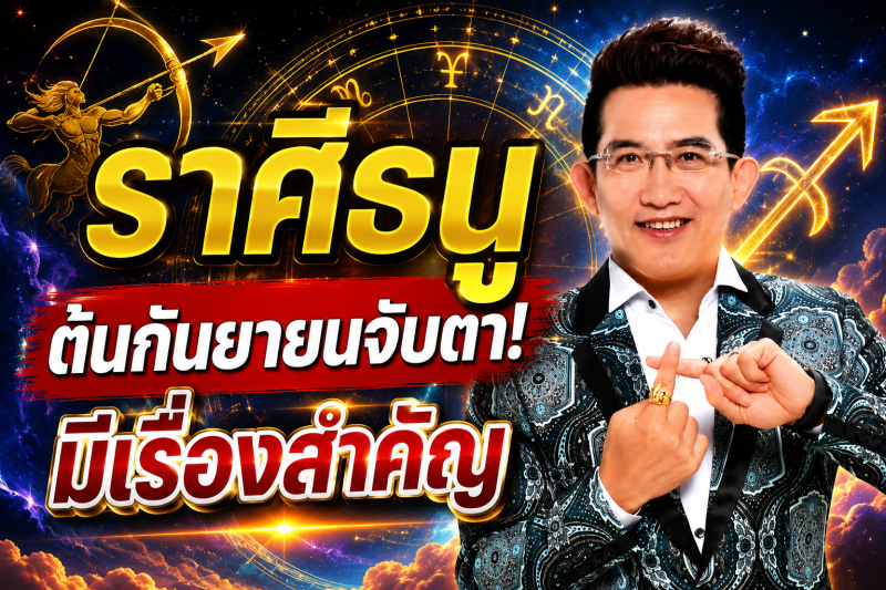 รีบเช็กดวง‼️ราศีธนู♐ คฑา ชินบัญชร ชี้ต้นกันยายน 2569 มีเรื่องสำคัญที่ต้องระวัง