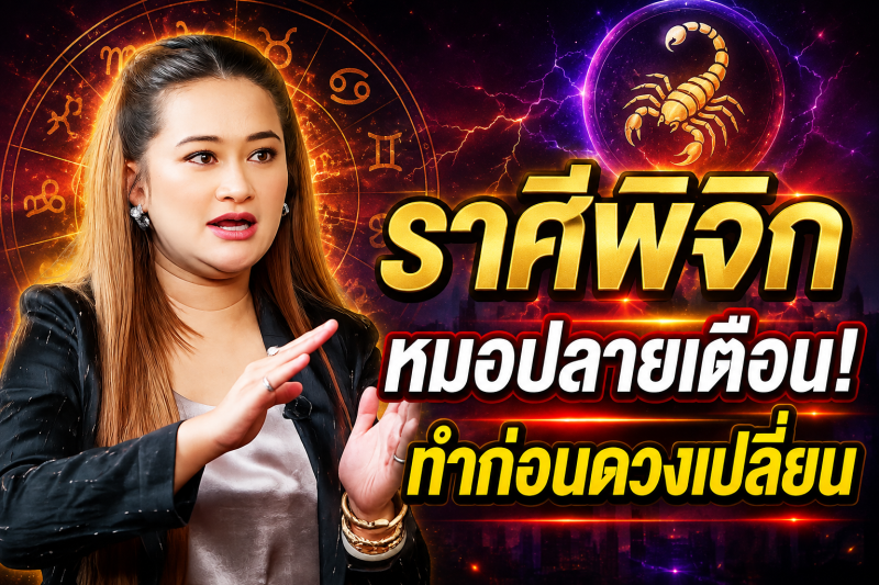 ขนลุกทั้งดวง‼️ ราศีพิจิก♏ หมอปลาย พรายกระซิบ ทำตามวิธีนี้ โชคของคุณจะดีขึ้น และคุณจะพ้นจากโชคร้าย