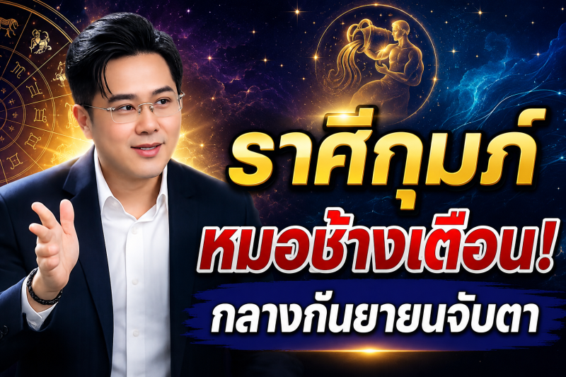 เตือนแรงที่สุด‼️ ราศีกุมภ์♒ หมอช้าง ทศพร ศรีตุลา ชี้กลางกันยายน 2569 ต้องระวังให้มาก มีเรื่องสำคัญกำลังเข้ามา