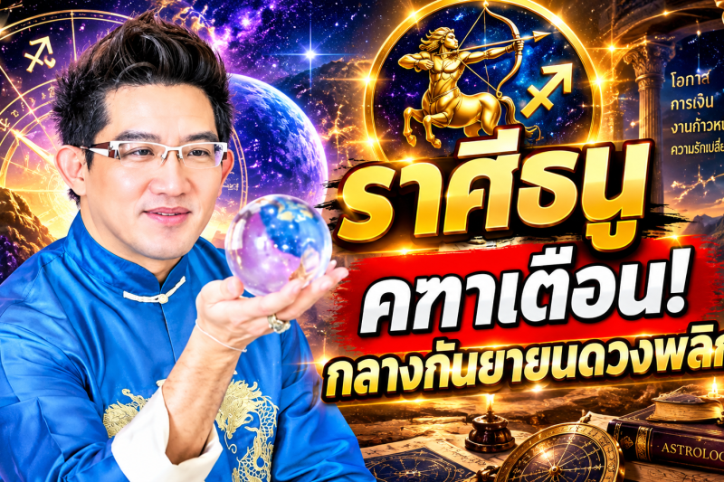 รีบเช็กดวง‼️ ♐ ราศีธนู คฑา ชินบัญชร กลางเดือนกันยายน 2569 ดวงกำลังเปลี่ยนครั้งใหญ่