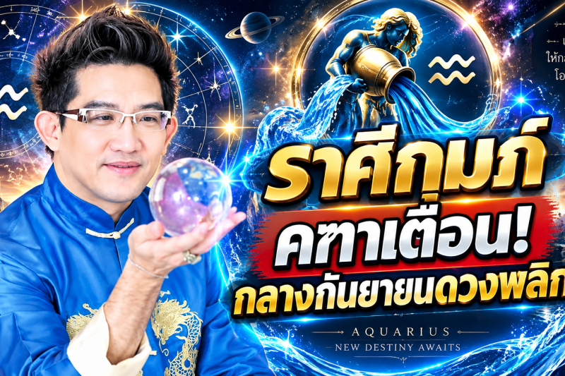 รีบเช็กดวง‼️ ♒ ราศีกุมภ์ คฑา ชินบัญชร กลางเดือนกันยายน 2569 ดวงกำลังเปลี่ยนครั้งใหญ่